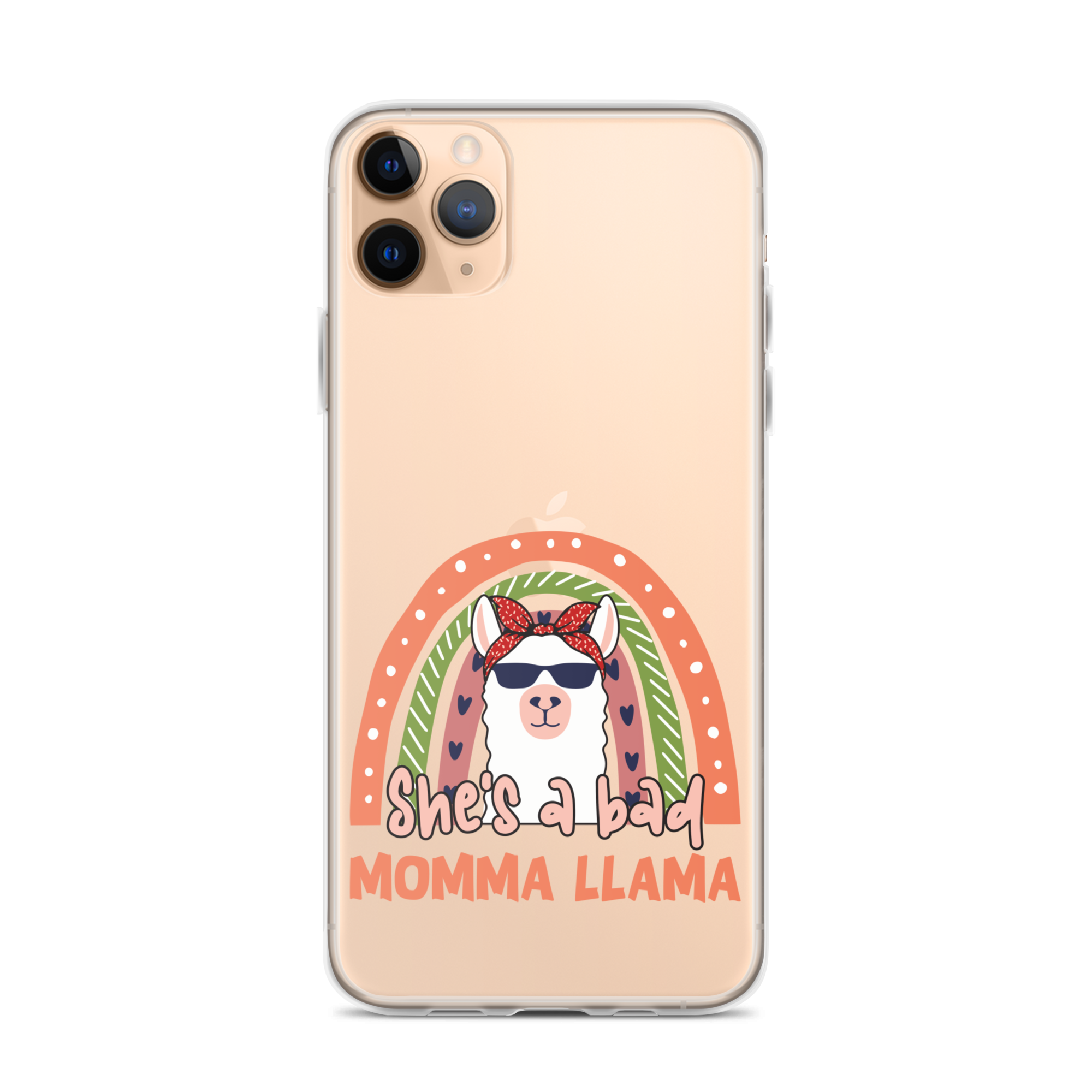 She's A Bad Momma Llama Clear Case for iPhone®