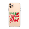 First Christmas As Dad Clear Case for iPhone®