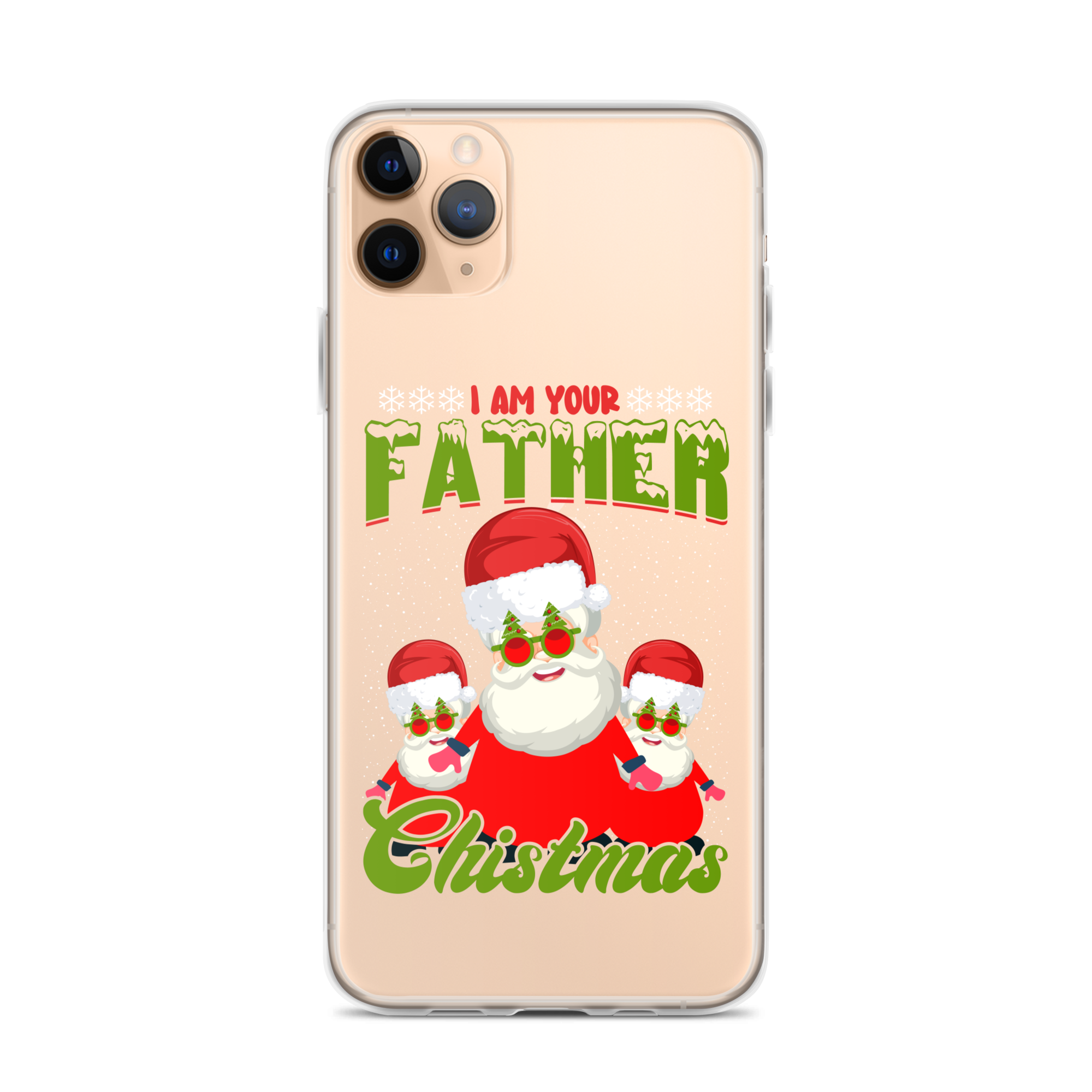 I Am Your Father Christmas Clear Case for iPhone®