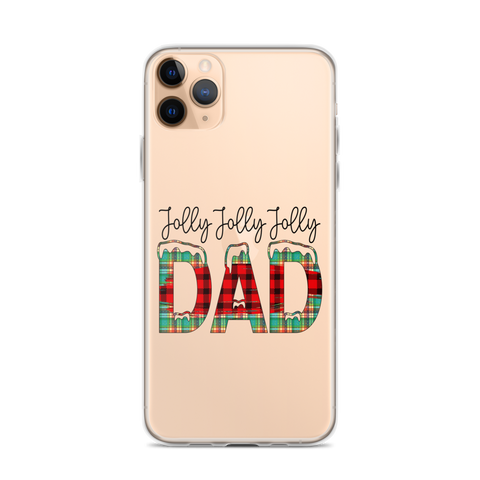 Jolly Jolly Jolly Dad Clear Case for iPhone®