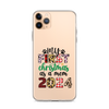 My First Christmas As A mom 2024 Clear Case for iPhone®