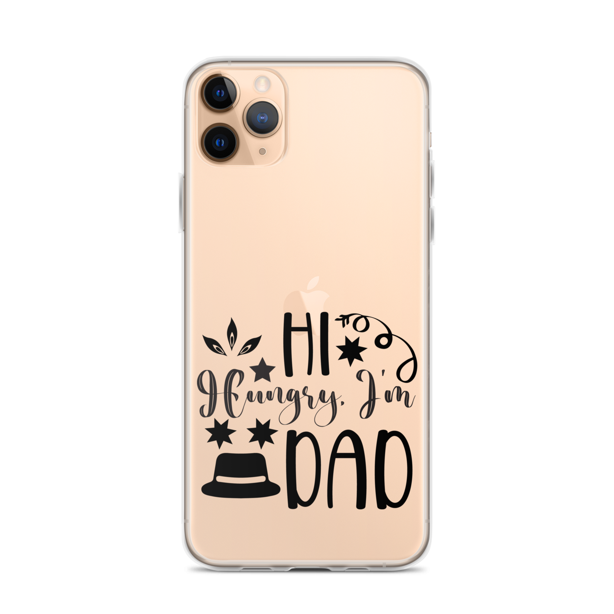 Hi, Hangry, I'm Dad. Clear Case for iPhone®