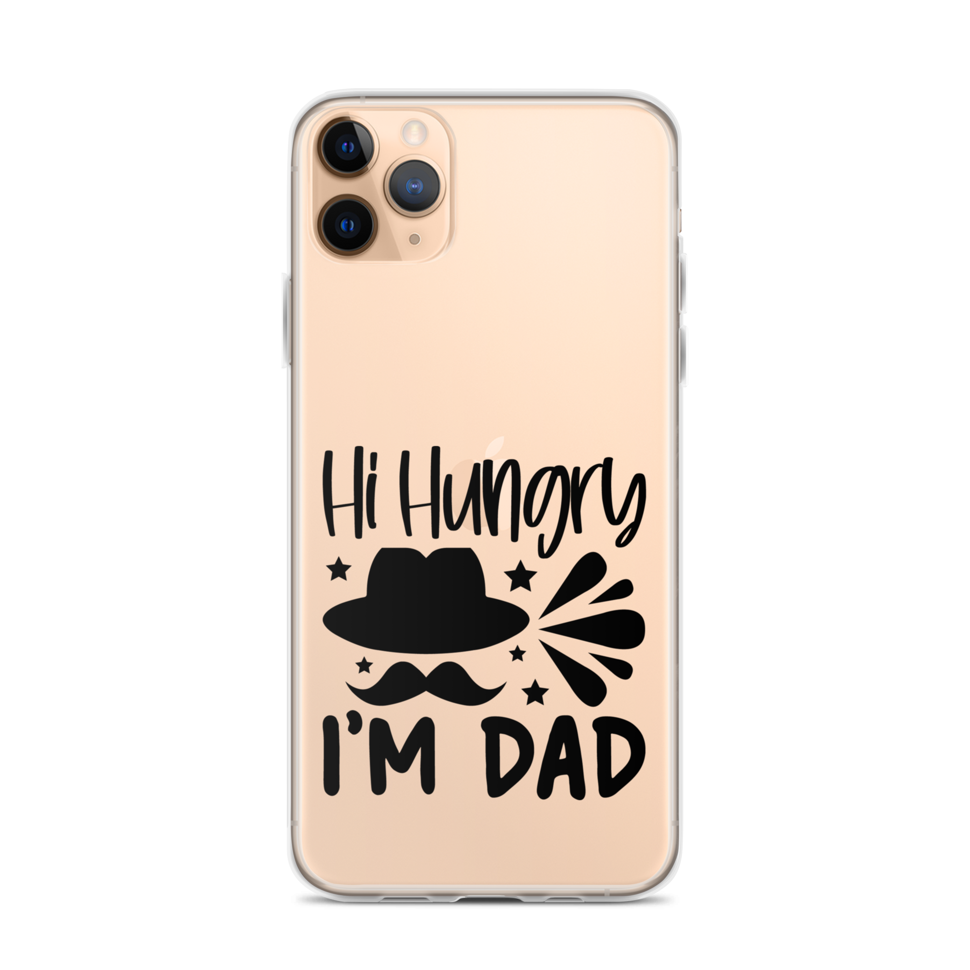 Hi, Hangry, I'm Dad. Clear Case for iPhone®