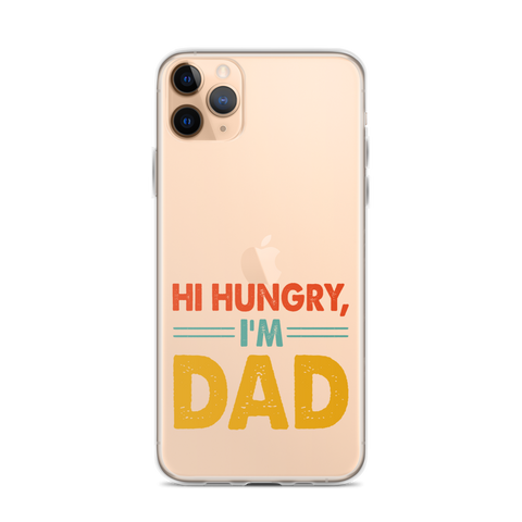 Hi, Hangry, I'm Dad. Clear Case for iPhone®