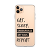 Eat, Sleep, Embarrass My Kids, Repeat Clear Case for iPhone®