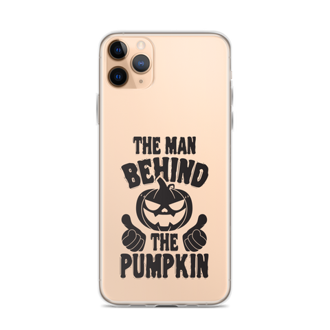 The Man Behind The Pumpkin Clear Case for iPhone®