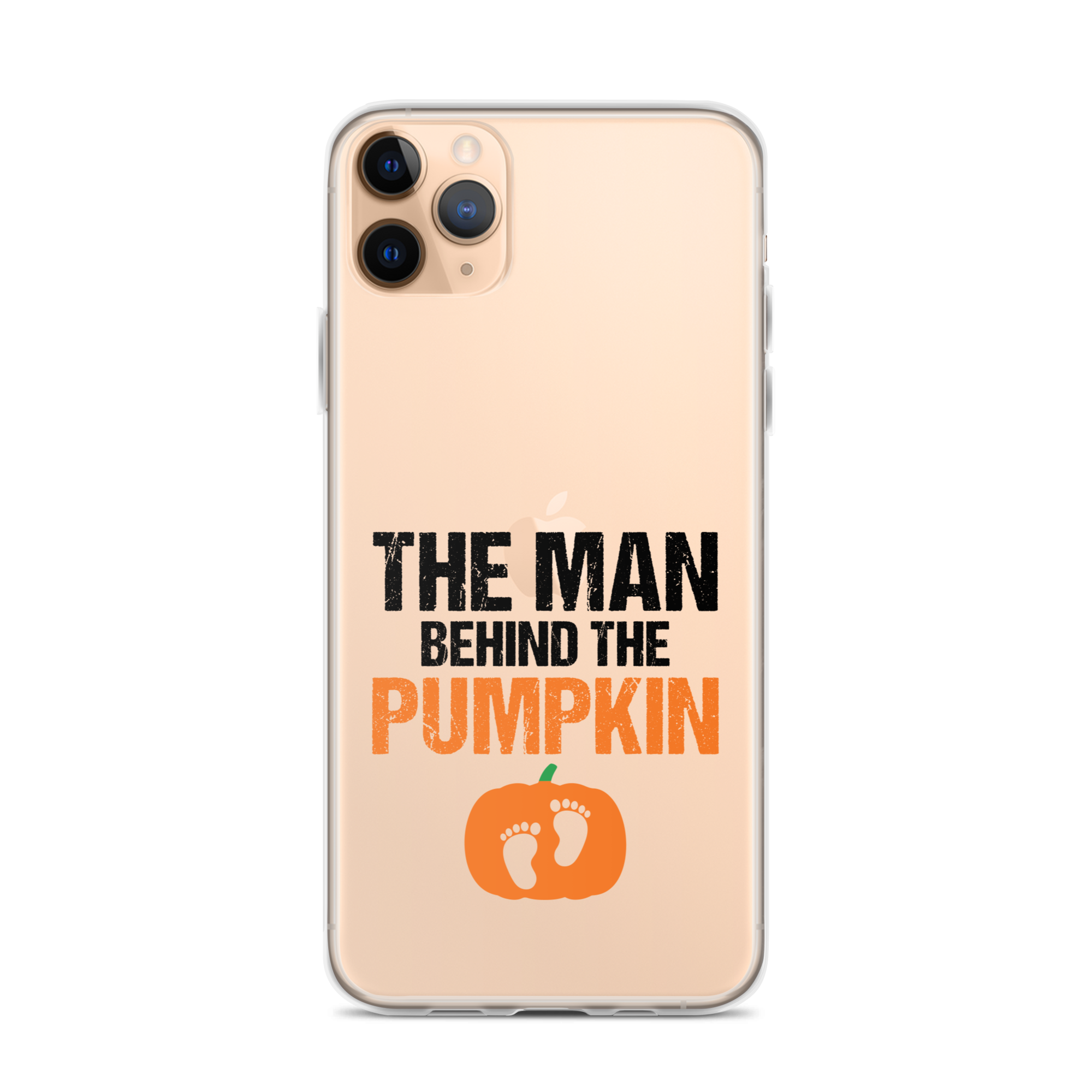 The Man Behind The Pumpkin Clear Case for iPhone®