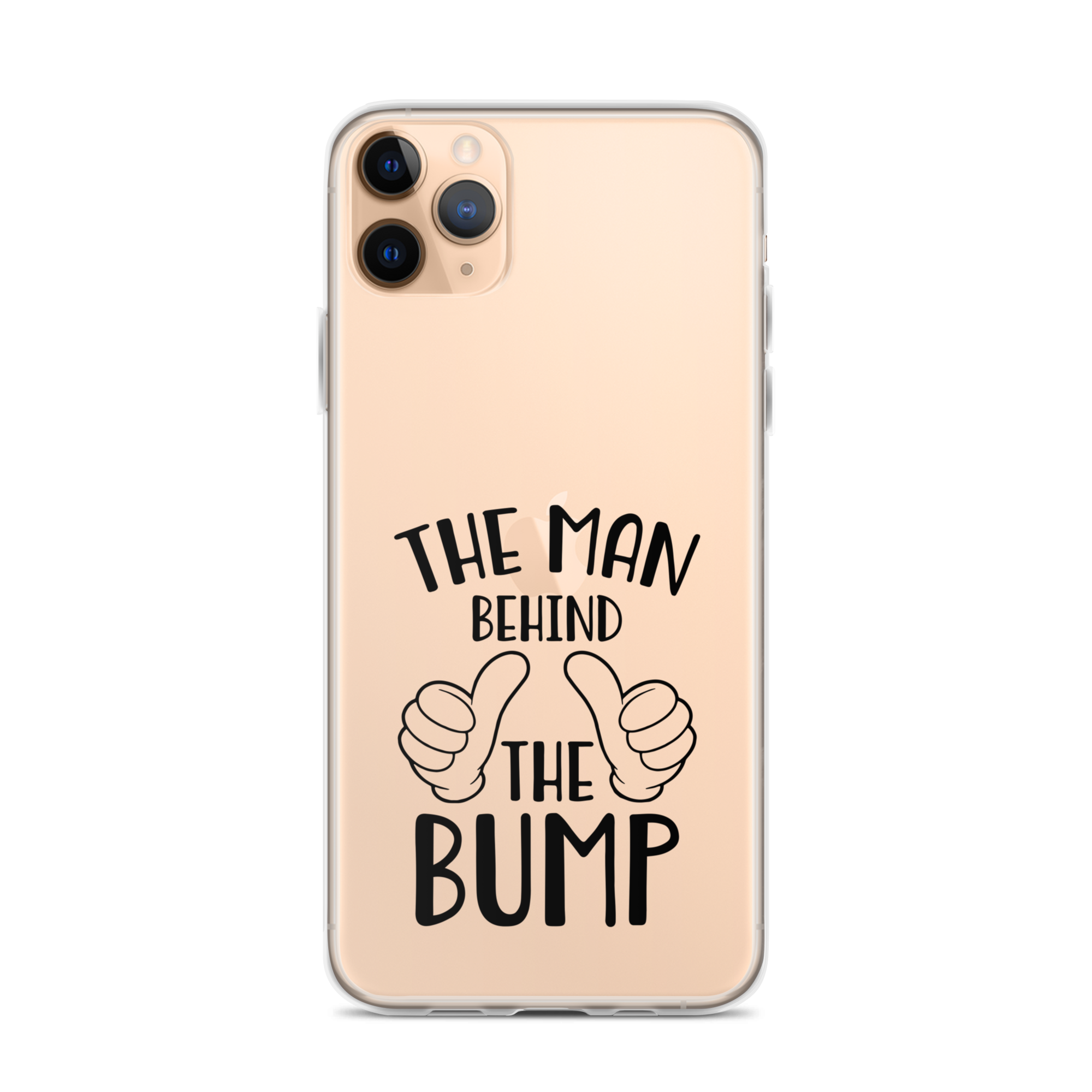 The Man Behind The Bump Clear Case for iPhone®