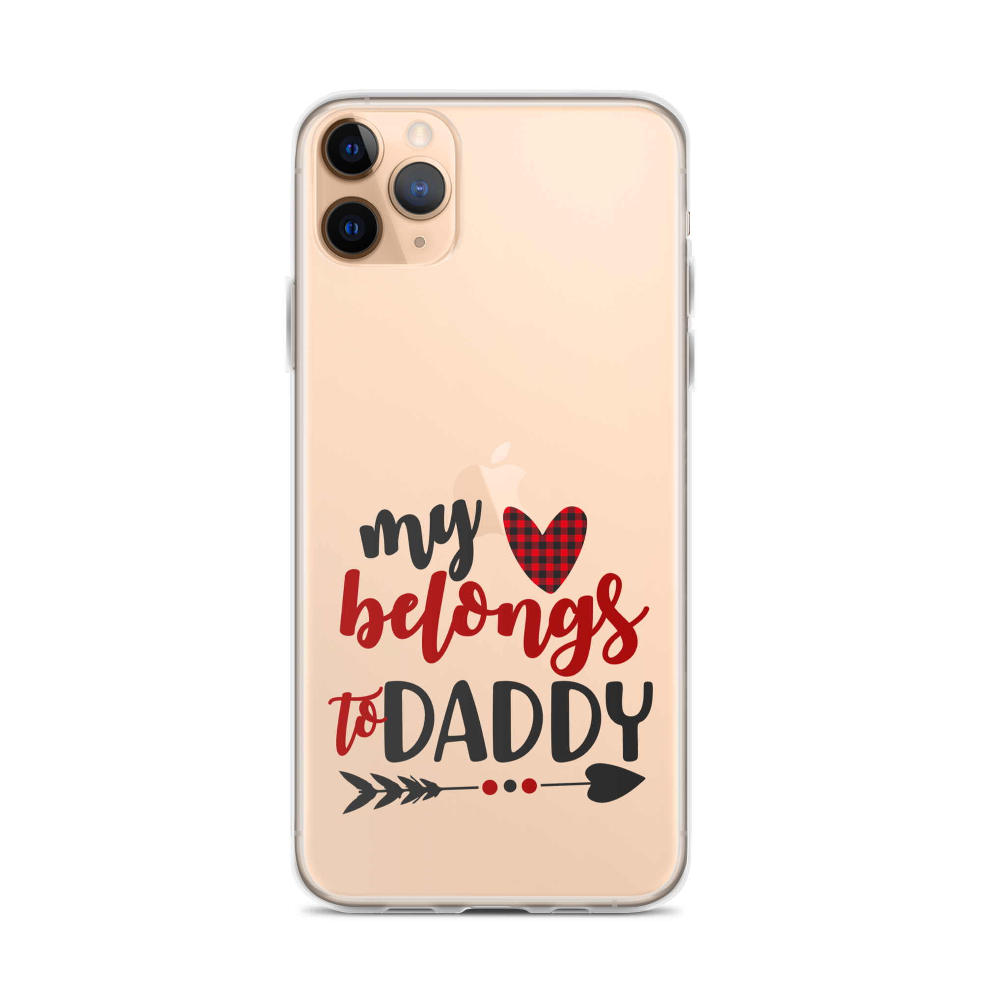 My Heart Belongs To Daddy Clear Case for iPhone®