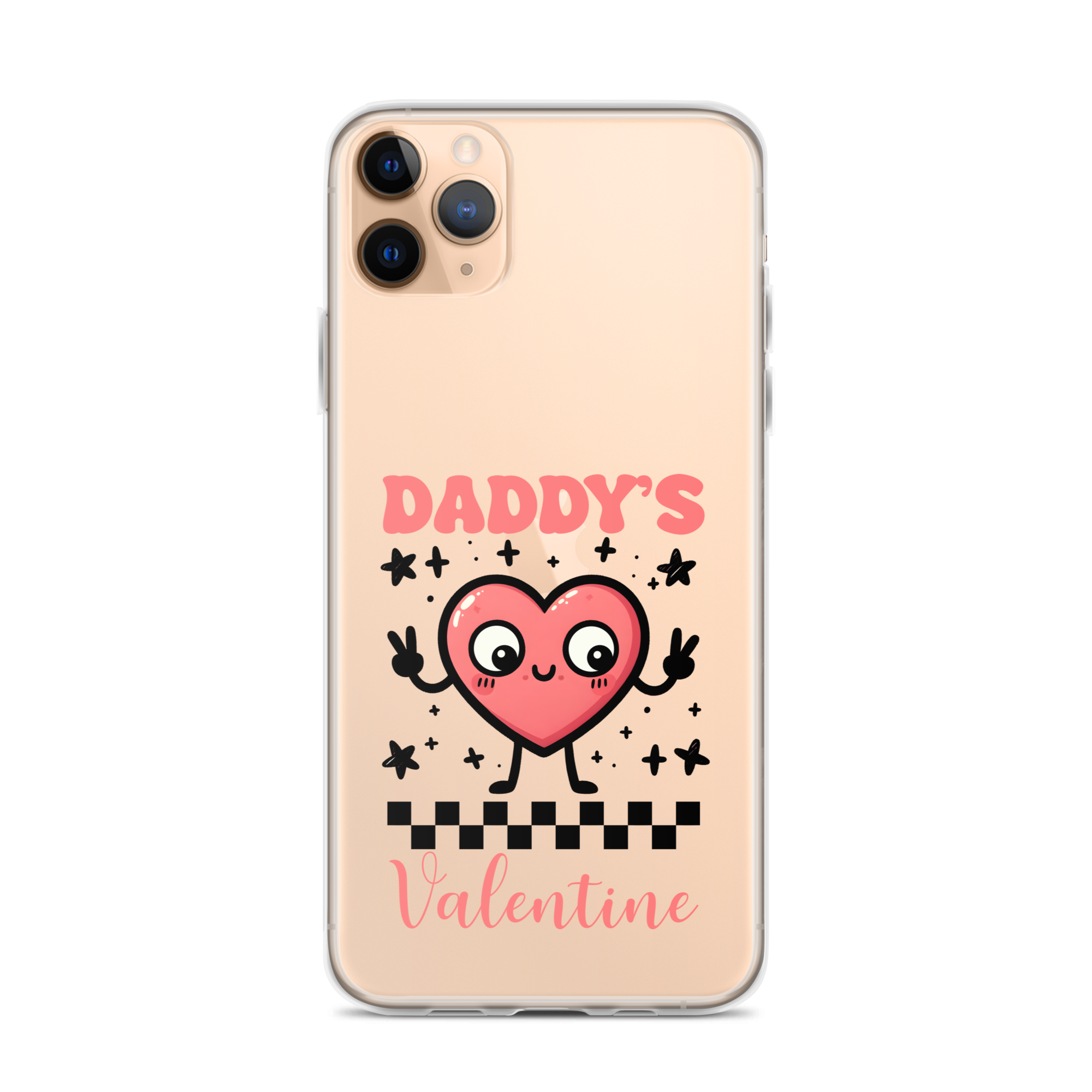 Daddy's Valentine Clear Case for iPhone®