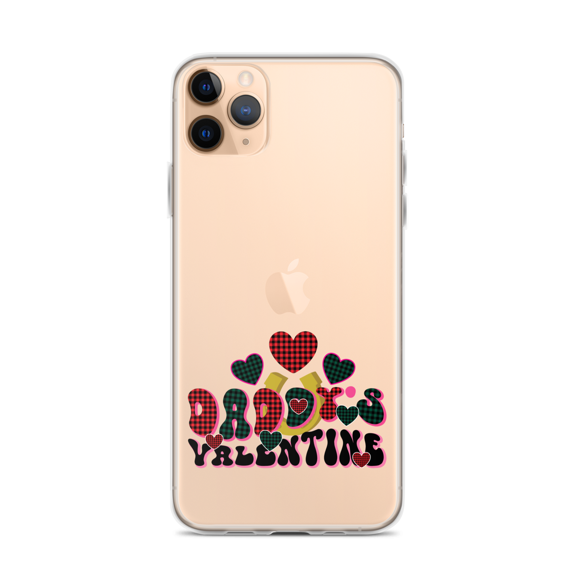 Daddy's Valentine Clear Case for iPhone®