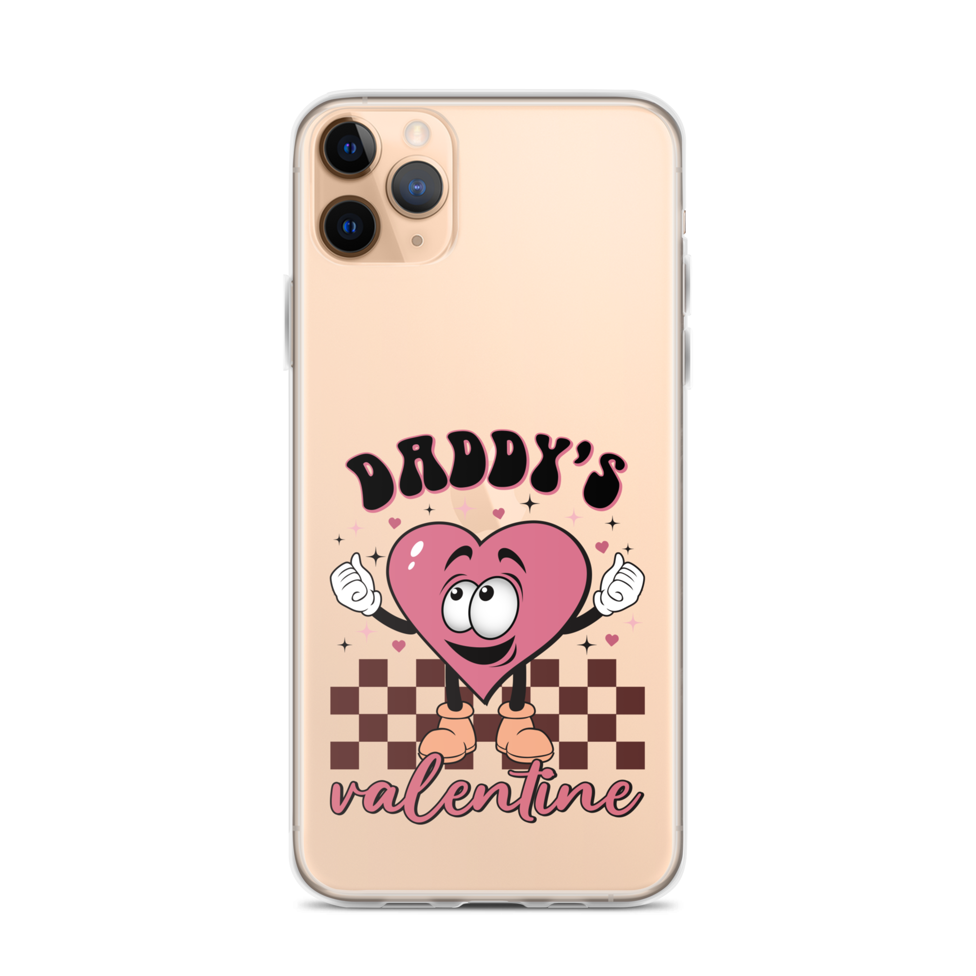 Daddy's Valentine Clear Case for iPhone®