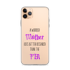 A Worried Mother Does Better Research Than The FBI Clear Case for iPhone®