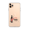 Wine Powering Moms Since Dawn Of Time Clear Case for iPhone®