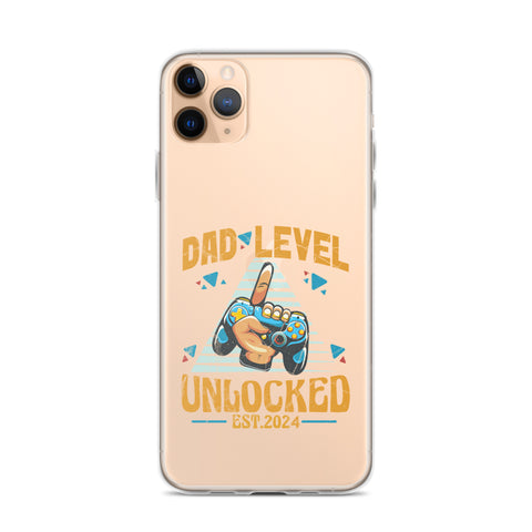 Dad Level Unlocked Est. 2024 Clear Case for iPhone®