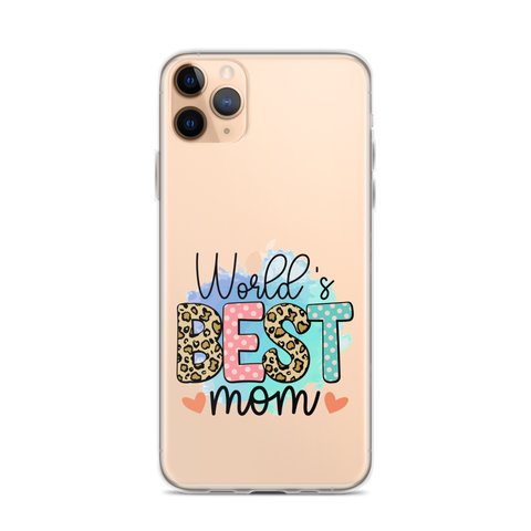 World's Best Mom Clear Case for iPhone®