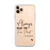 Always Read The Fine Print I'm Pregnant Clear Case for iPhone®