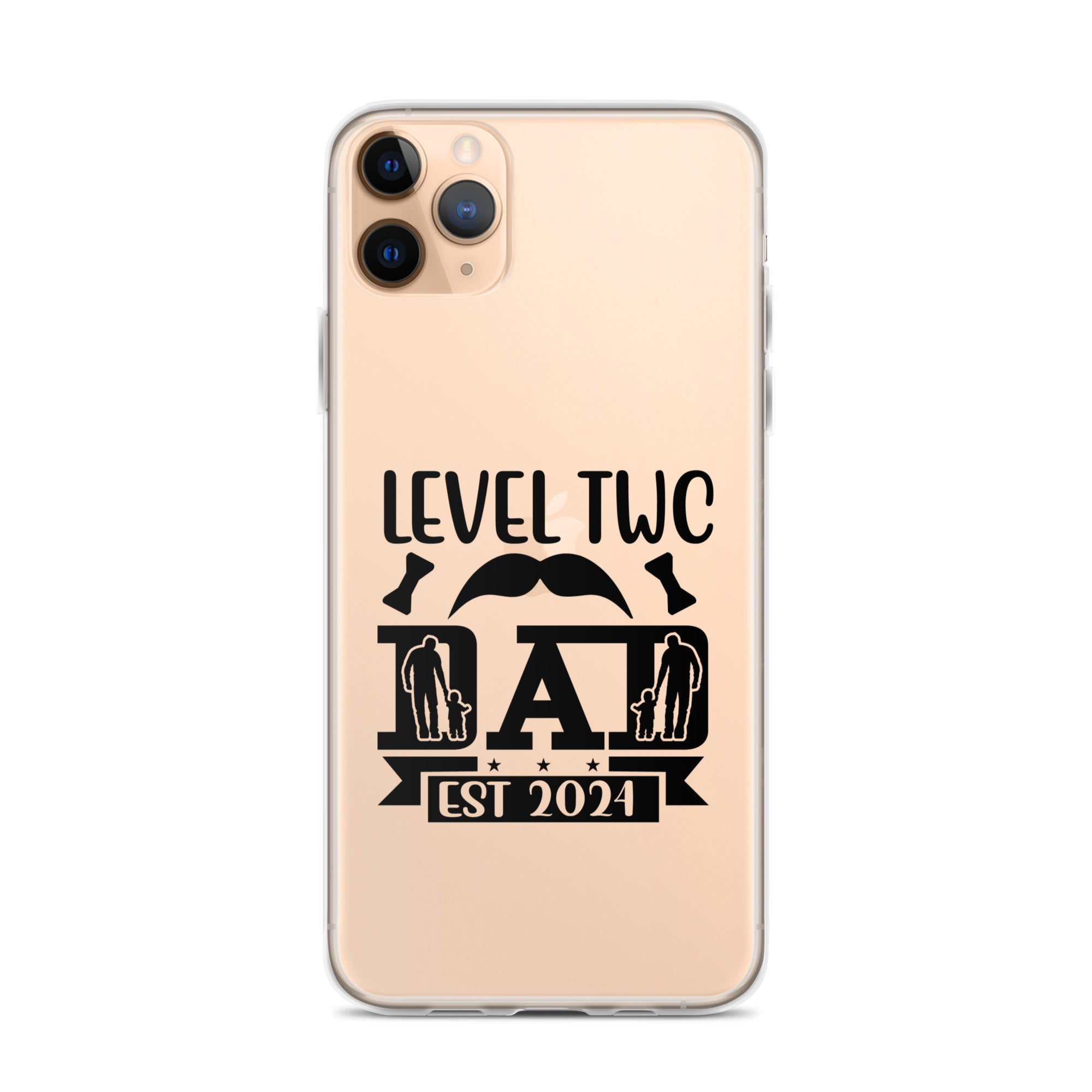 Level Two Dad Est. 2024 Clear Case for iPhone®