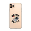 Daddy Sloth Clear Case for iPhone®