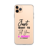 Just Want to Tell You A Secret I'm Pregnant Clear Case for iPhone®