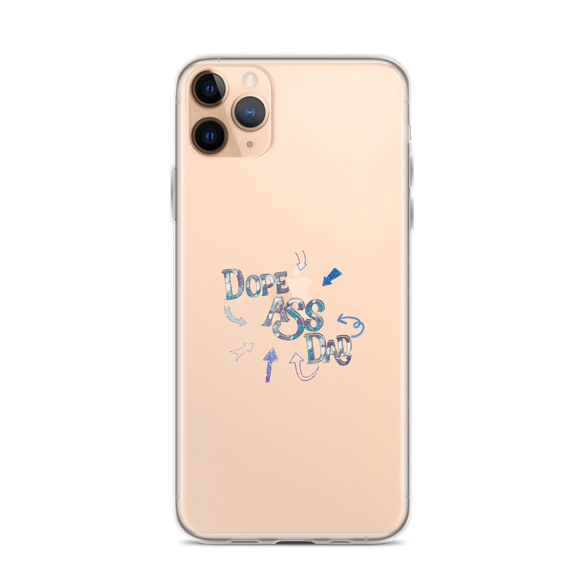 Dope Ass Dad Clear Case for iPhone®