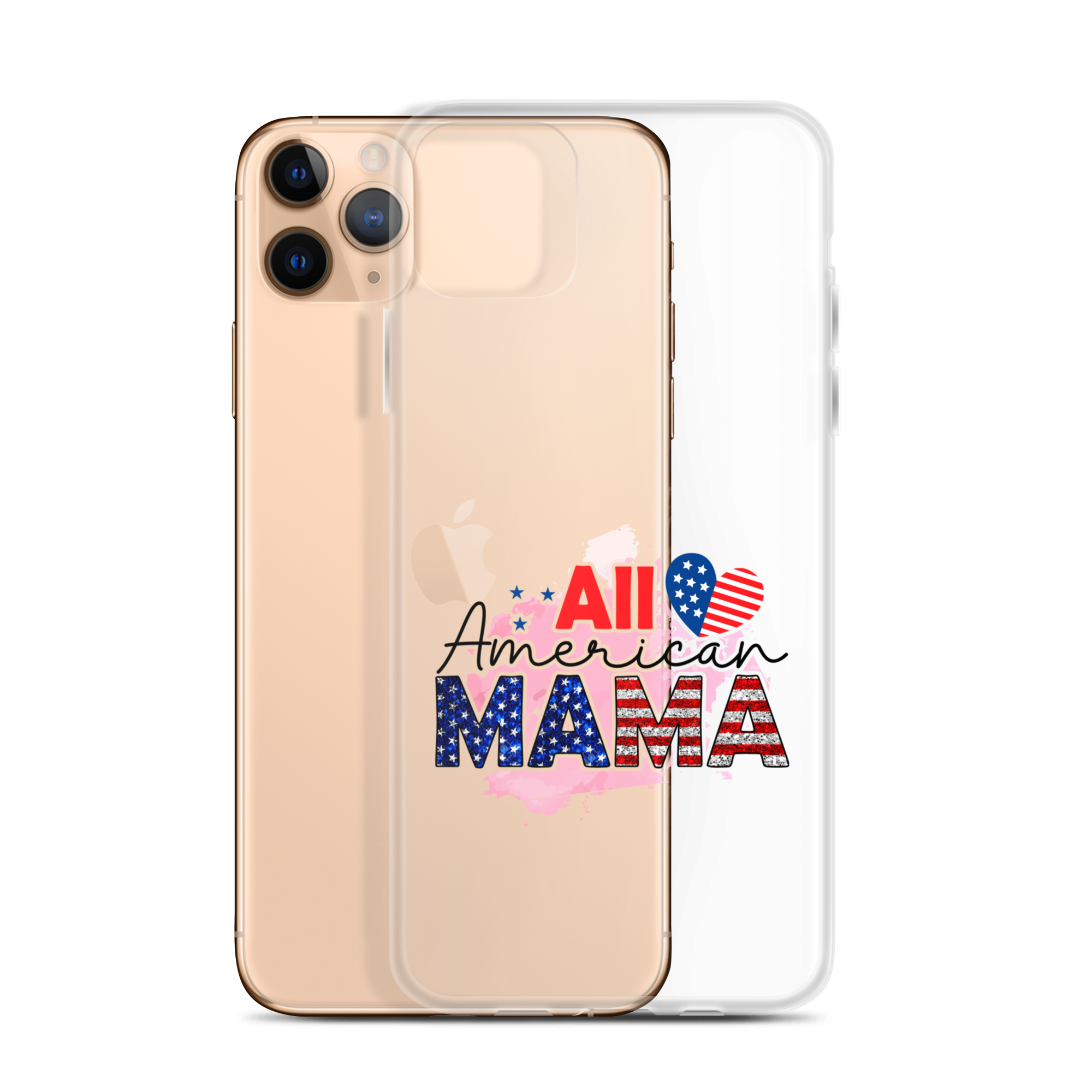 All American Mama Clear Case for iPhone®