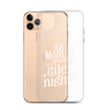 All Mama Wants Is A Silent Night Clear Case for iPhone®