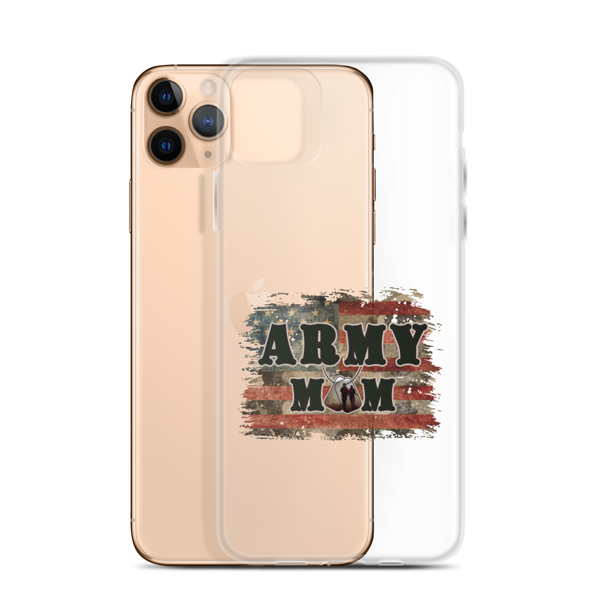 Army Mom Clear Case for iPhone®