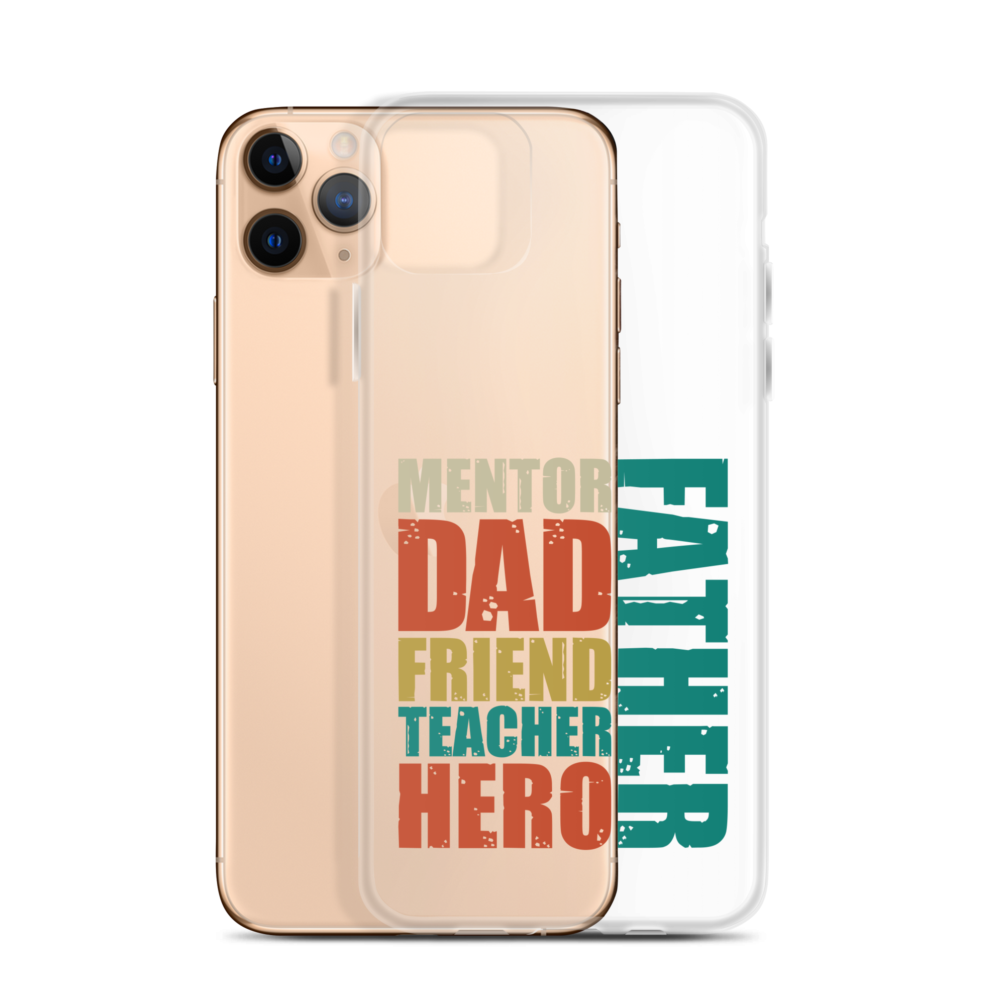 Mentor Dad Friend Teacher Father Clear Case for iPhone®