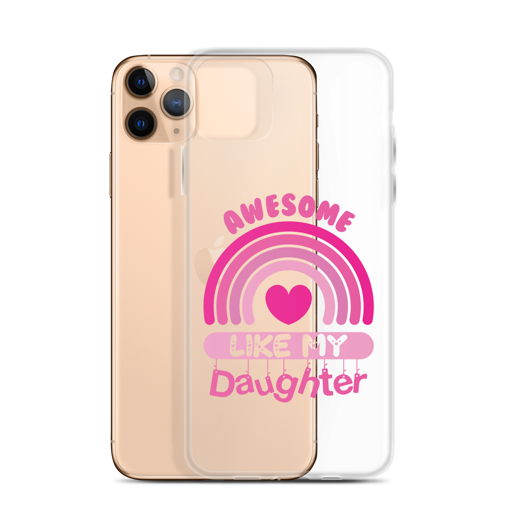 Awesome Like My Daughter Clear Case for iPhone®