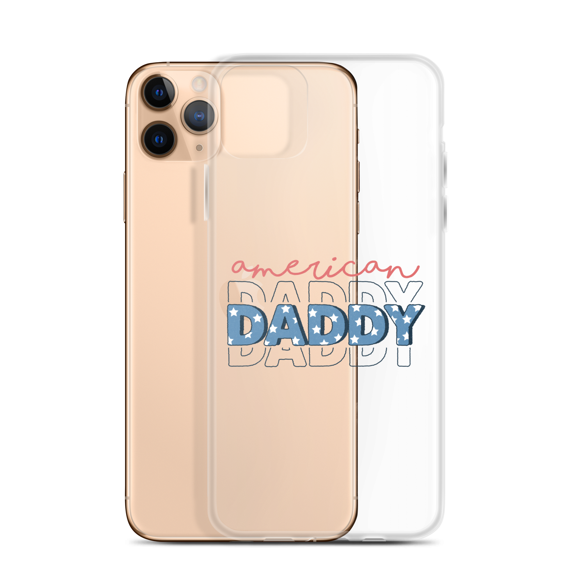 American Daddy Clear Case for iPhone®