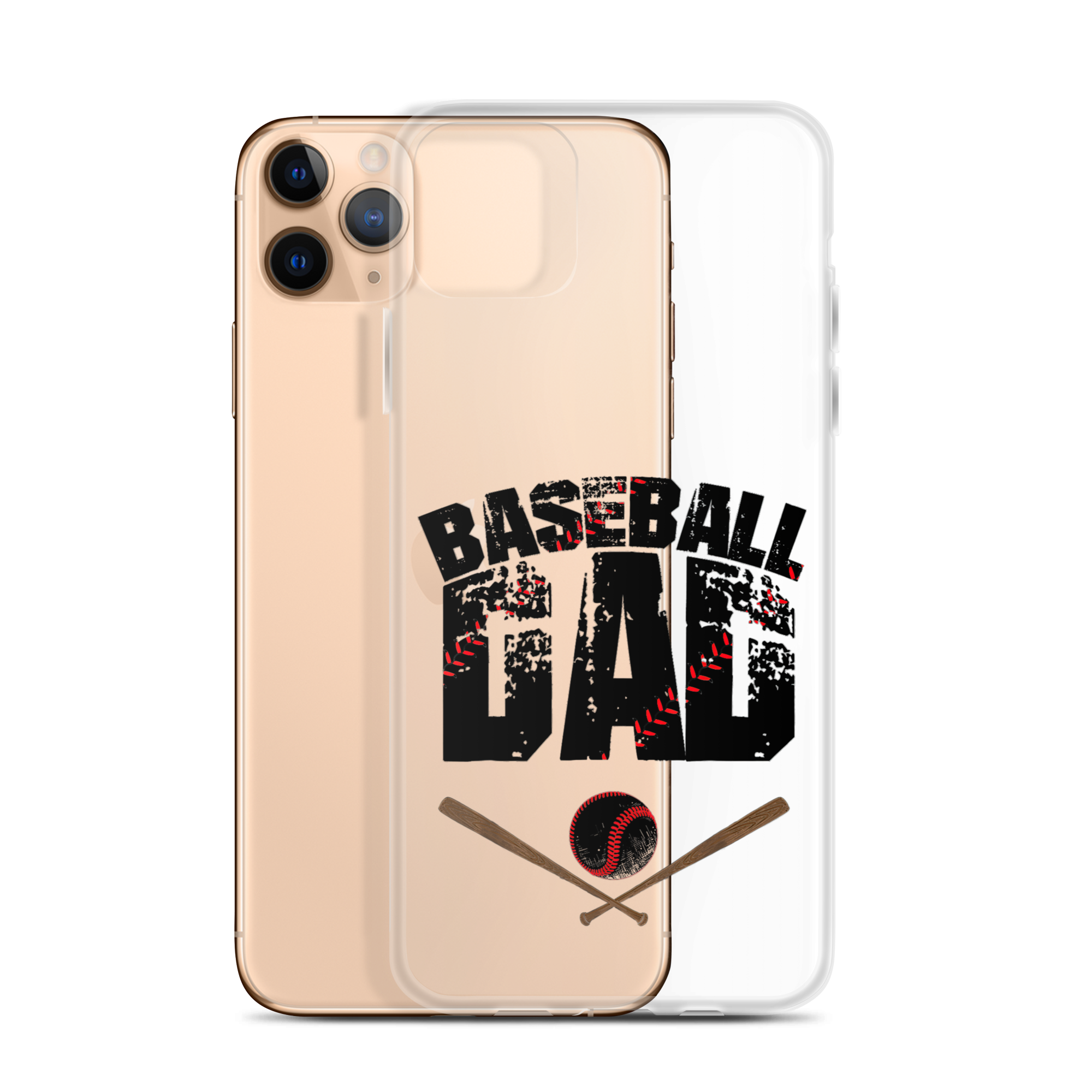 Baseball Dad Clear Case for iPhone®