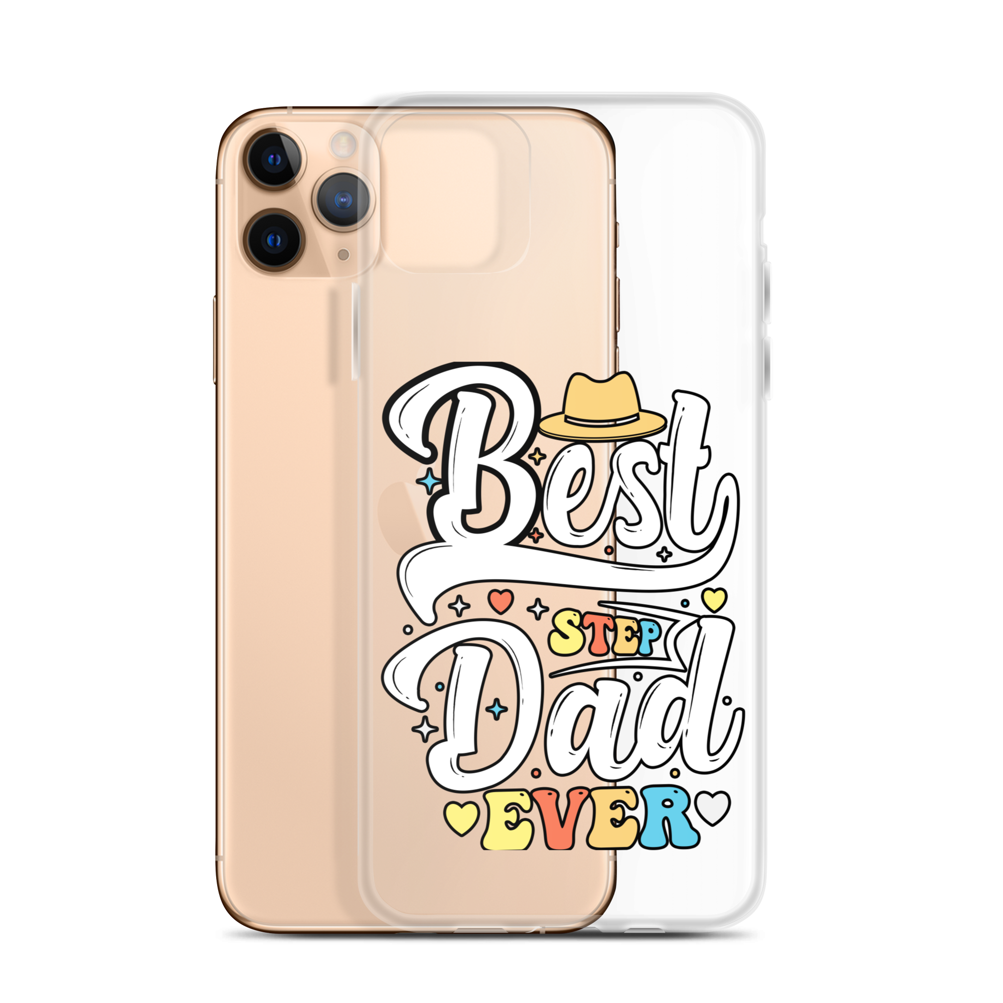 Best Step Dad Ever Clear Case for iPhone®