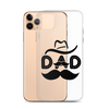 Dad Cowboy Clear Case for iPhone®