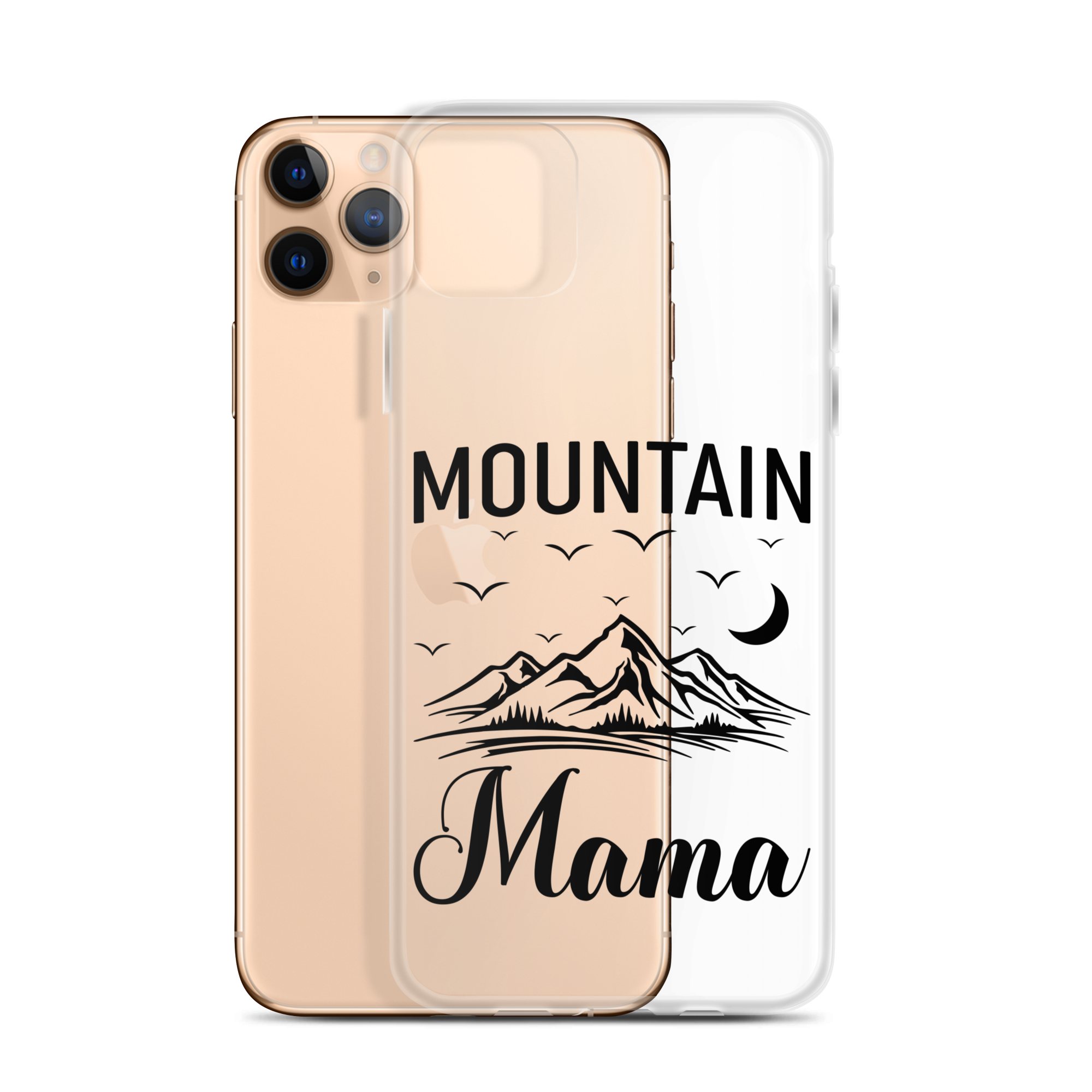 Mountain Mama Clear Case for iPhone®