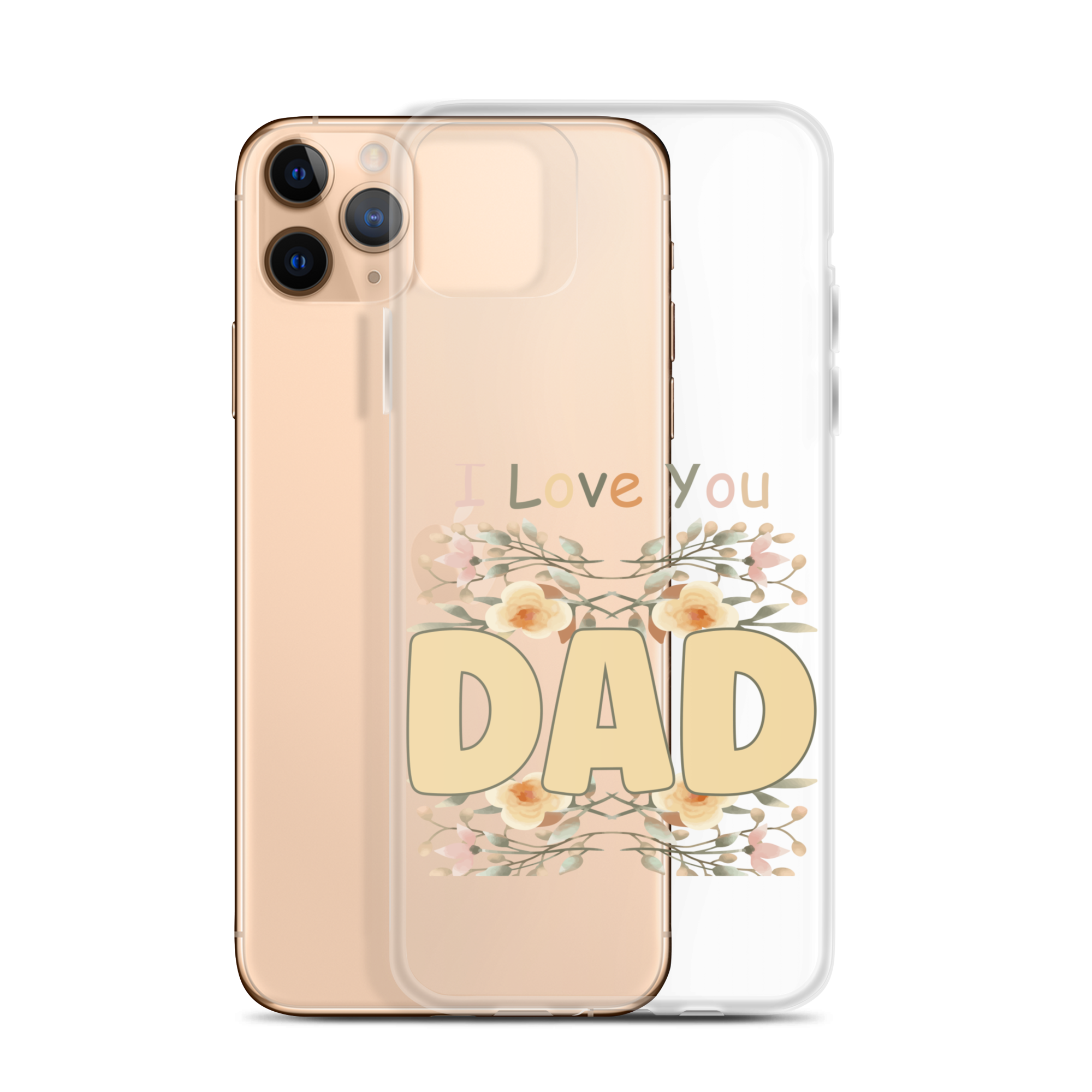 I Love You Dad Clear Case for iPhone®