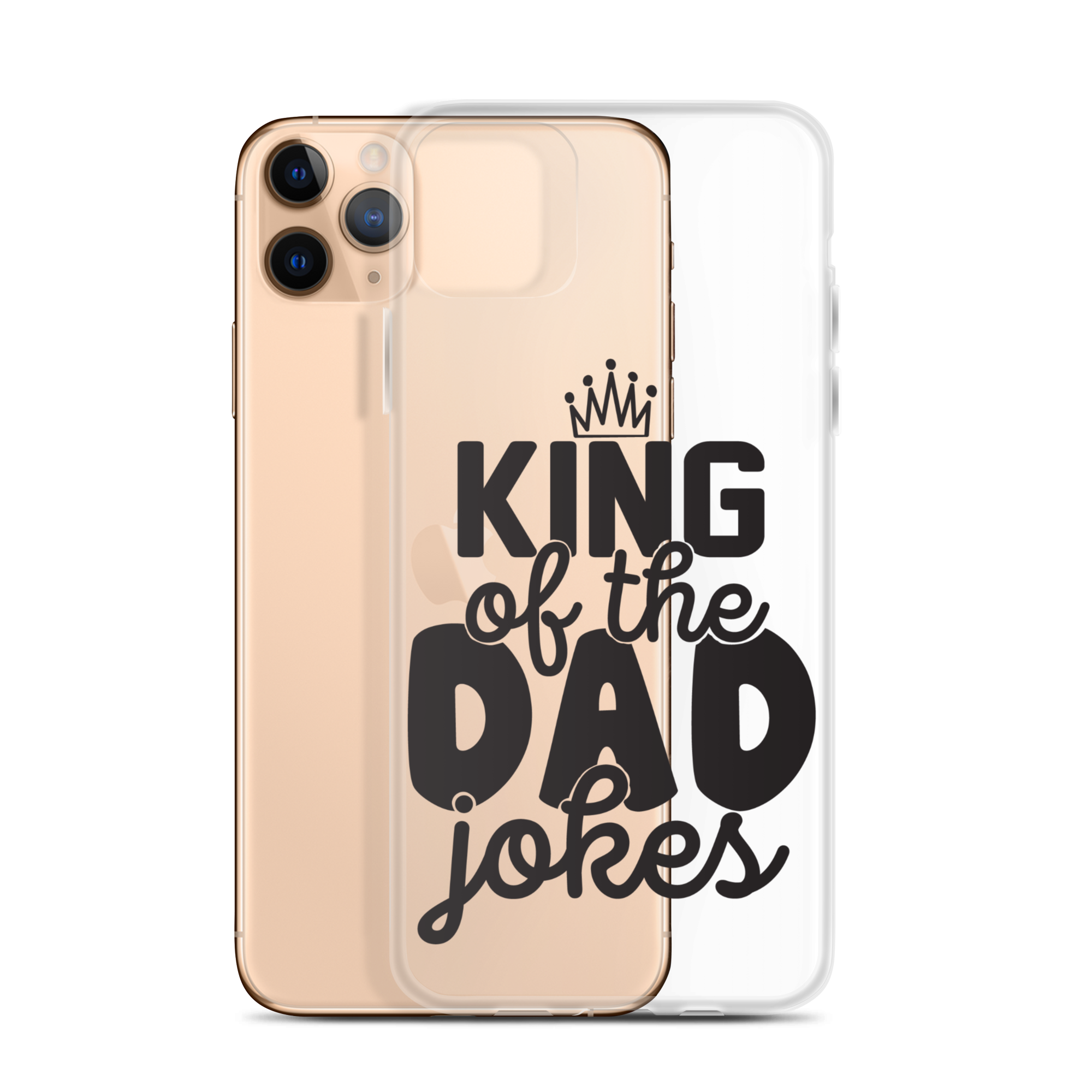 King Of The Dad Jokes Clear Case for iPhone®