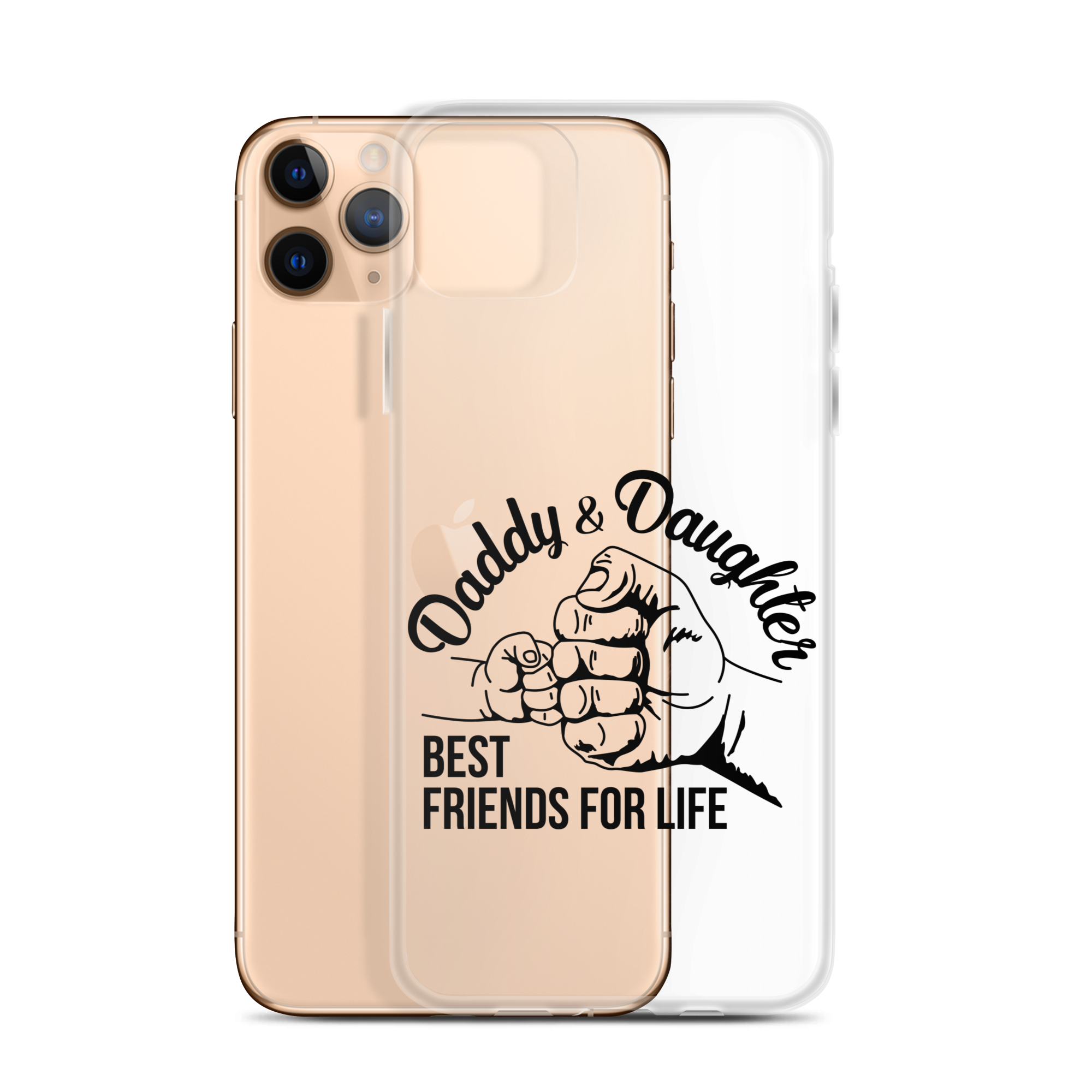 Daddy & Daughter Best Friends For Life Clear Case for iPhone®