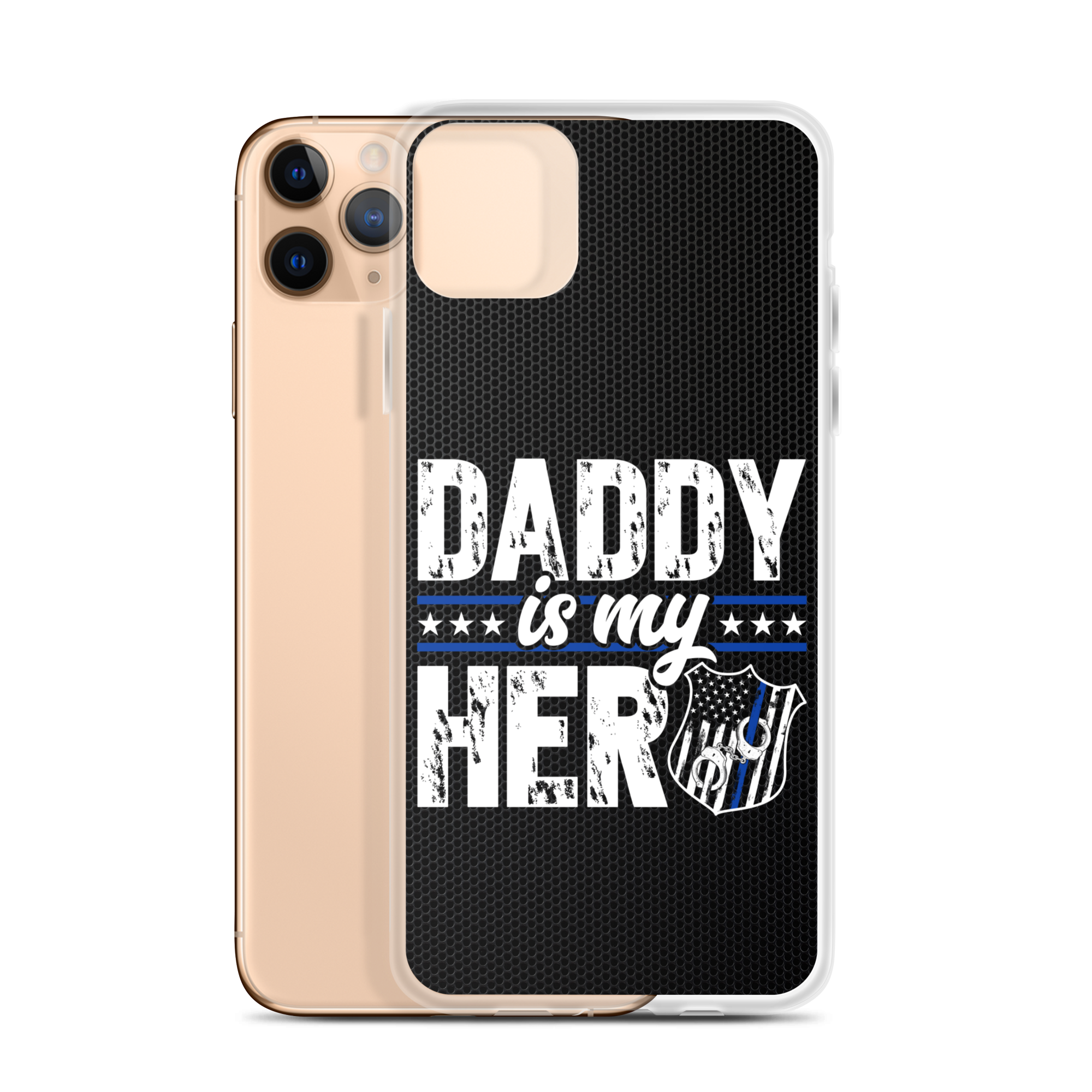 Daddy Is My Hero Clear Case for iPhone®