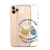 Father And Son Best Friends For Life Clear Case for iPhone®