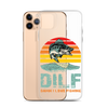 Dilf Damn I Love Fishing Clear Case for iPhone®