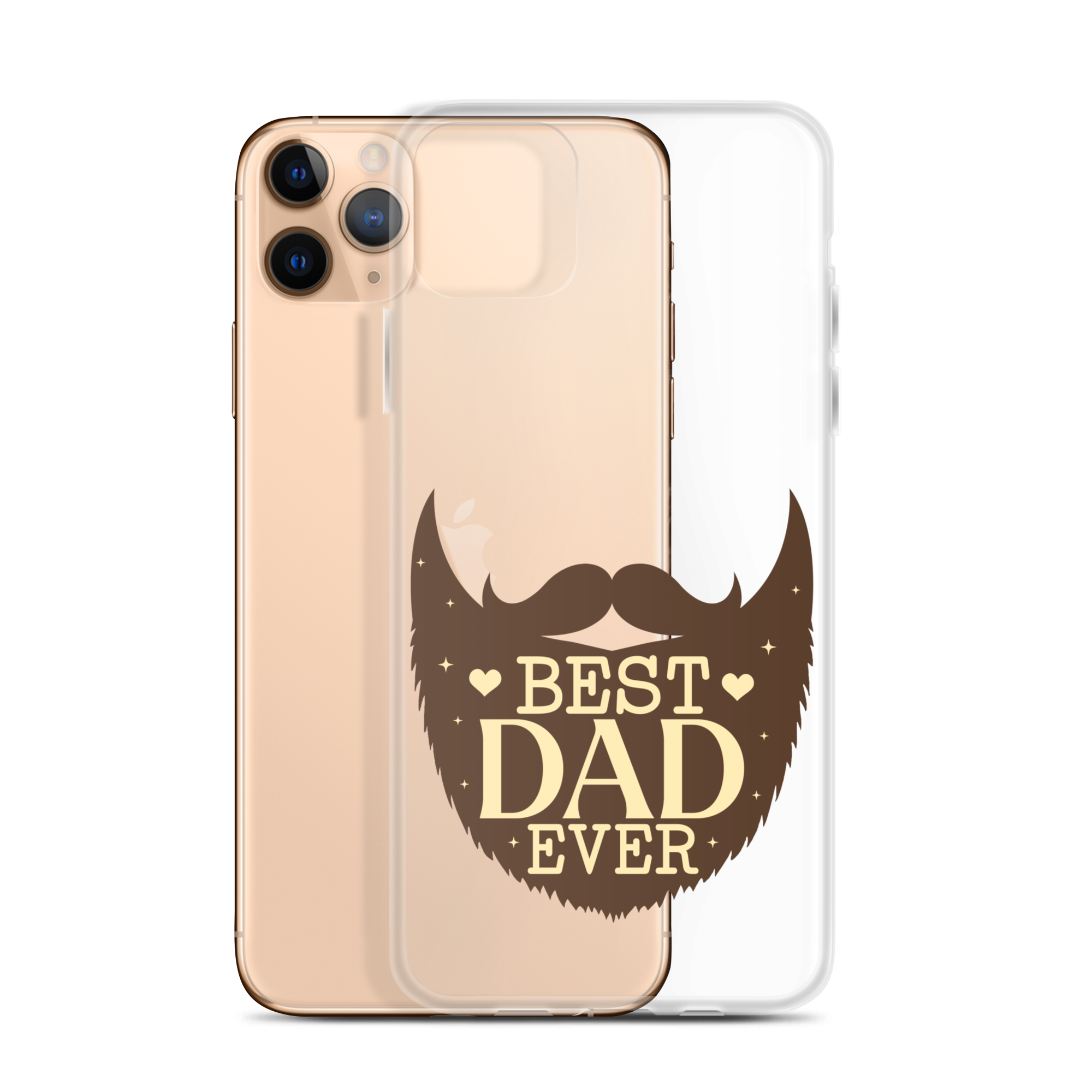 Best Dad Ever Clear Case for iPhone®