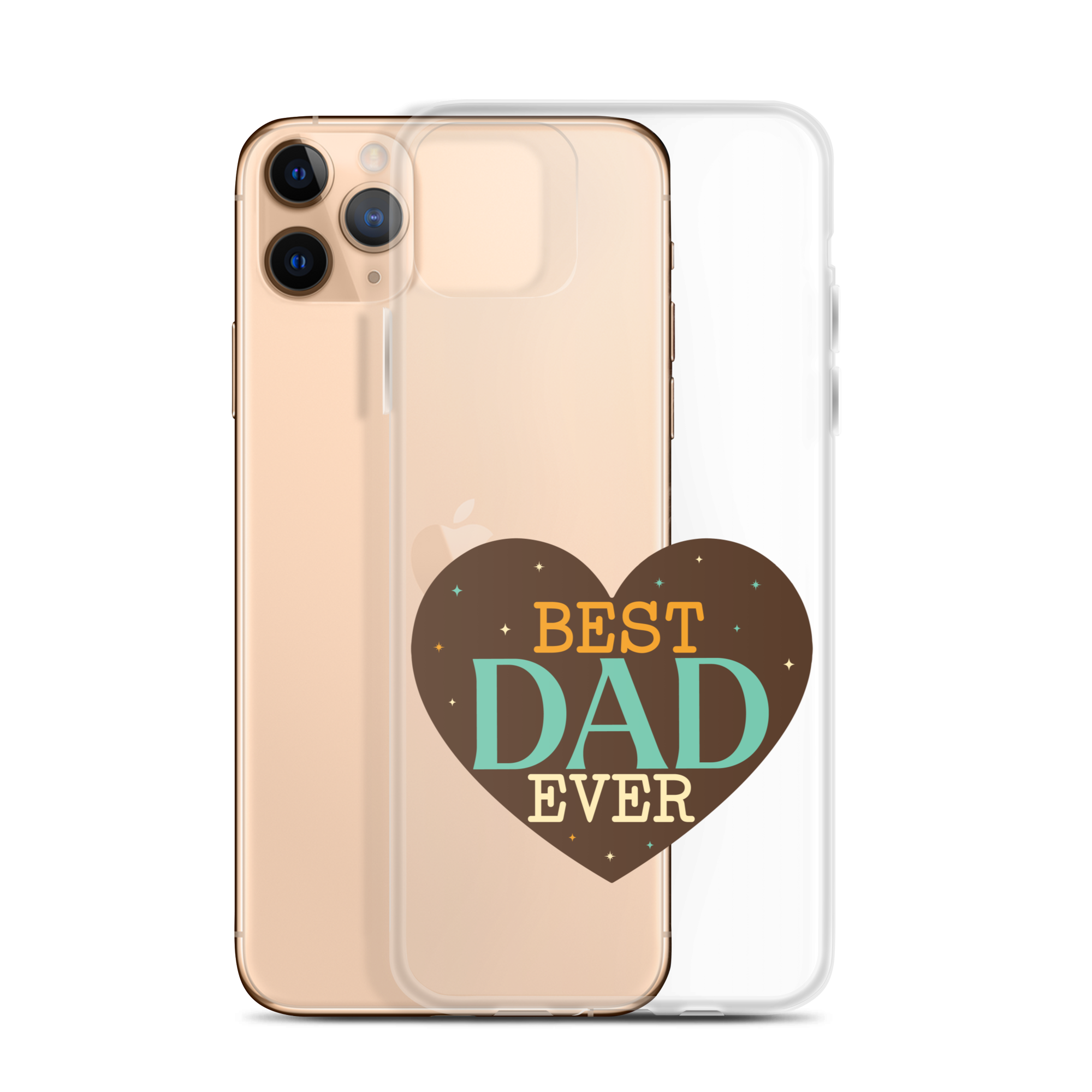 Best Dad Ever Clear Case for iPhone®