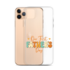 Our First Father's Day Clear Case for iPhone®