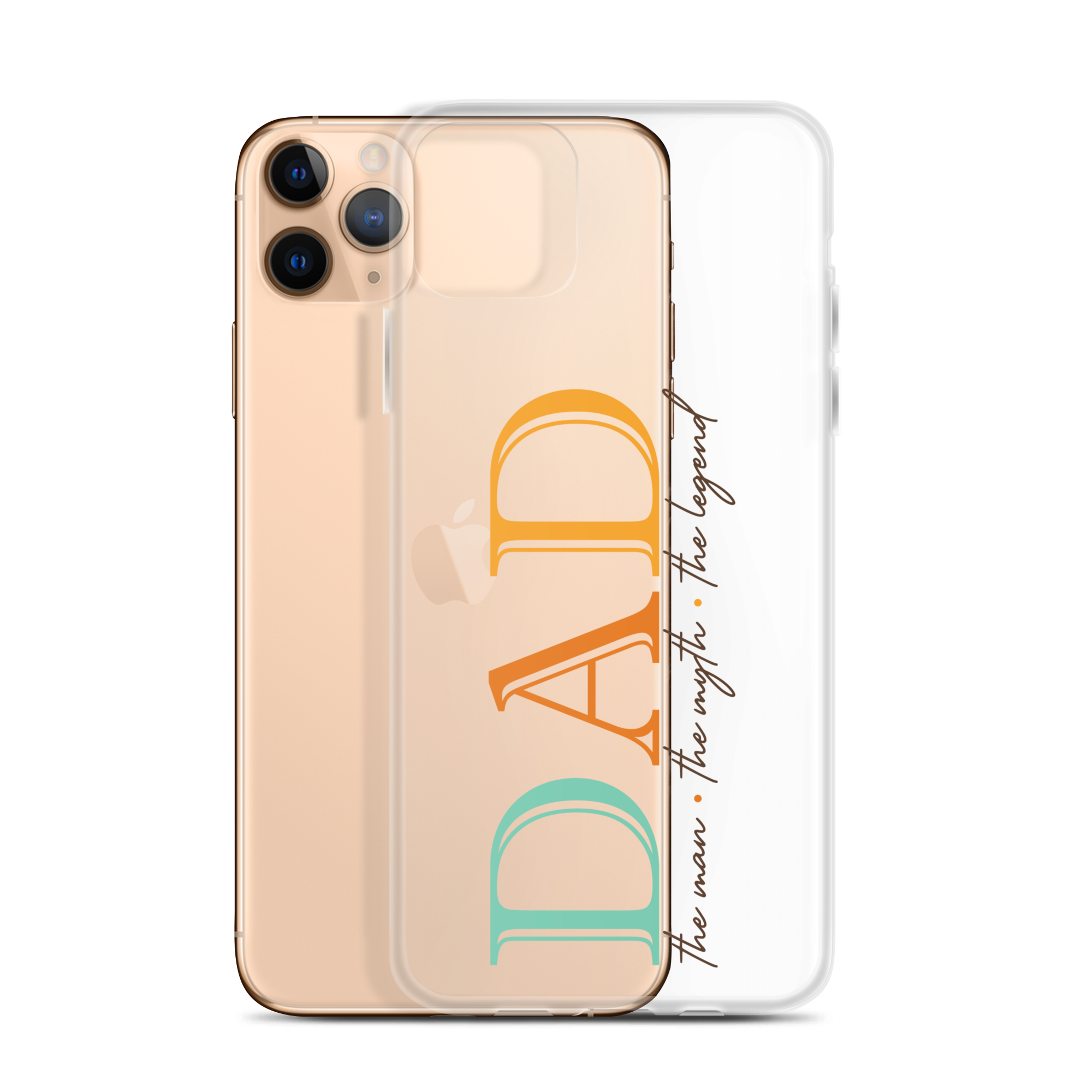 Dad The Man The Myth The Legend Clear Case for iPhone®