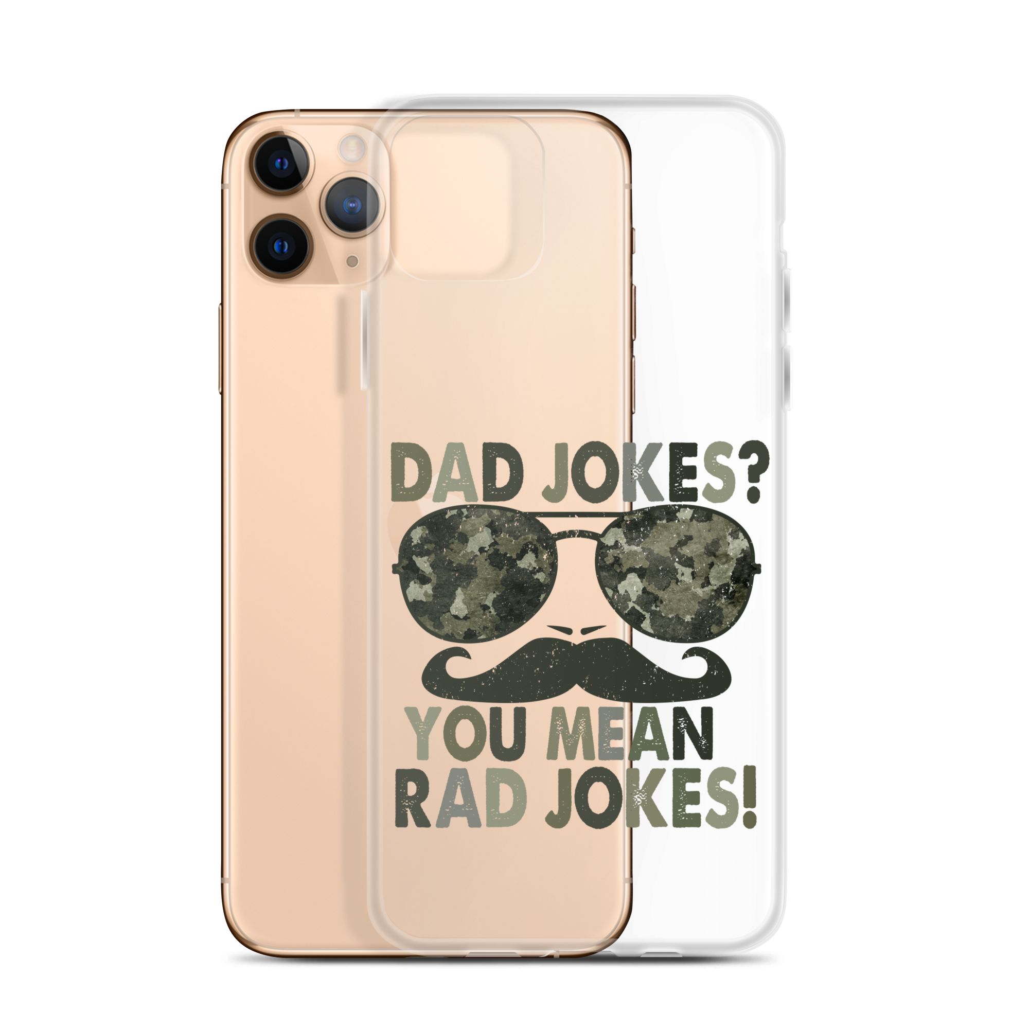 Dad Jokes? You Mean Rad Jokes Clear Case for iPhone®