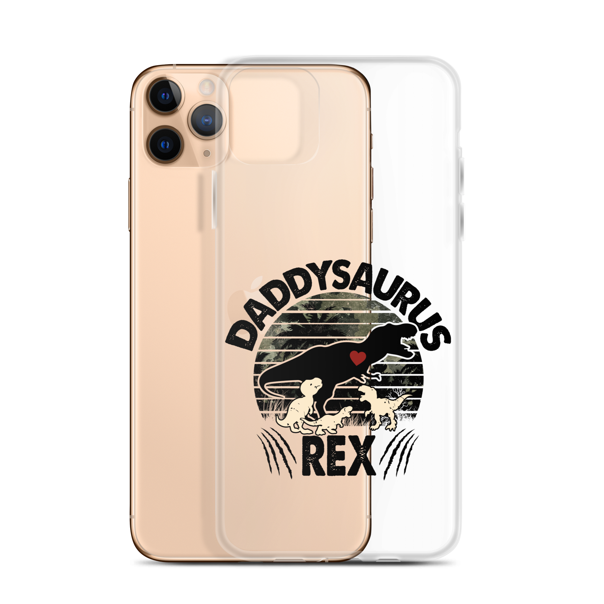 Daddysaurus Rex Clear Case for iPhone®