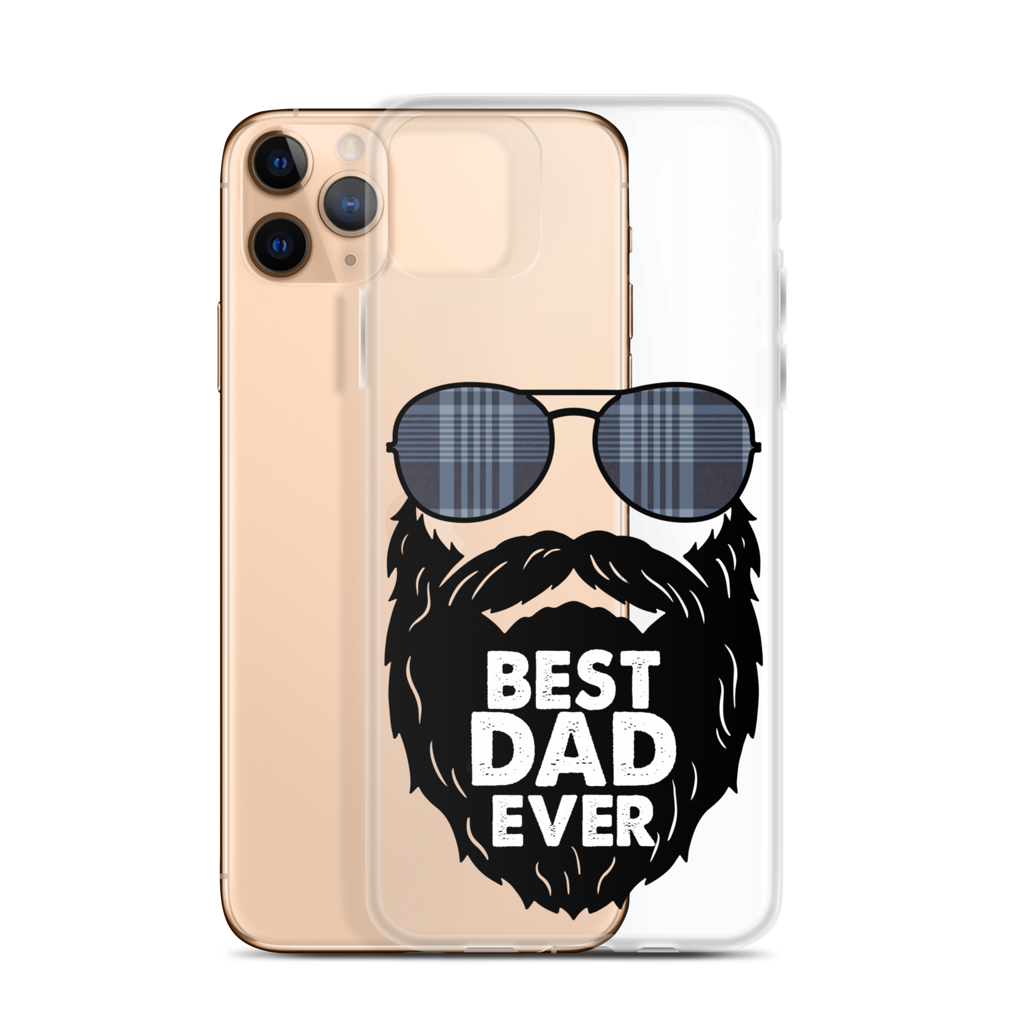 Best Dad Ever Clear Case for iPhone®