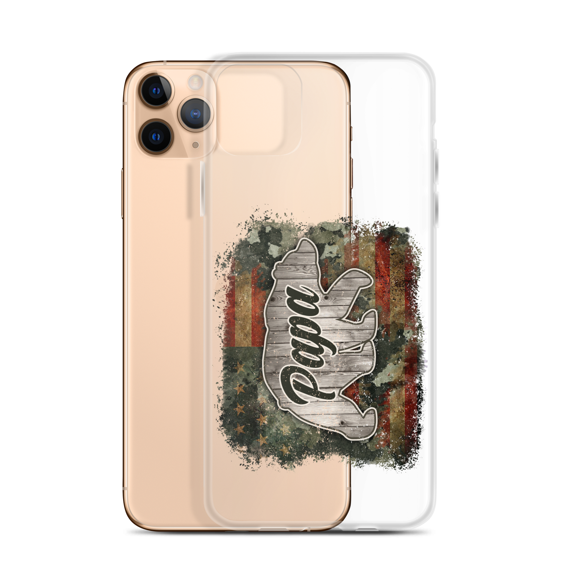 Papa Clear Case for iPhone®