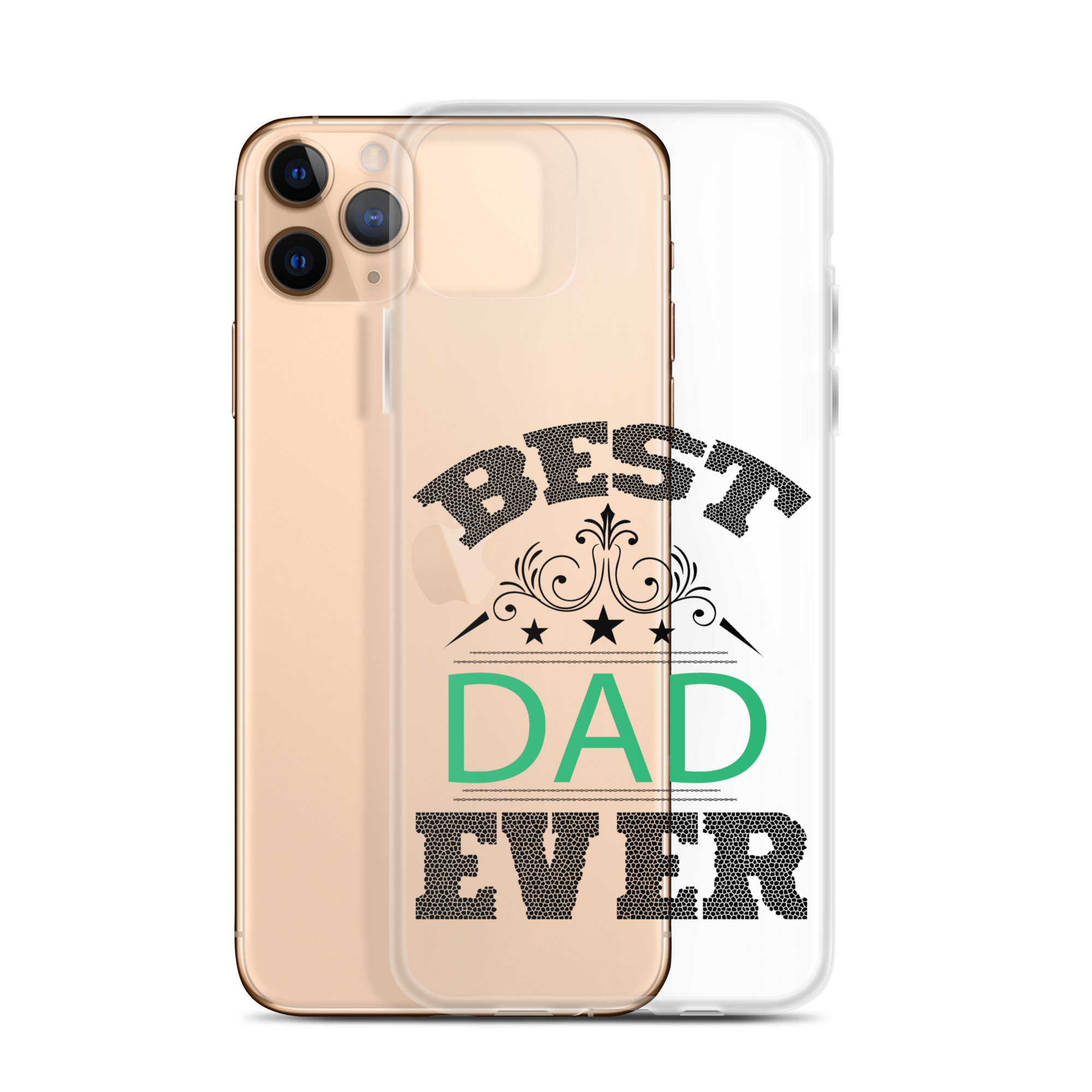 Best Dad Ever Clear Case for iPhone®